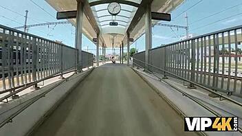 Subtle Sexy Gastarbeiter Sucking For Money In Czech Pickup Scene