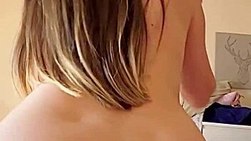 How Easily Does My Best Friend's Cock Slide In As He Cums Fast Bareback In Doggystyle?