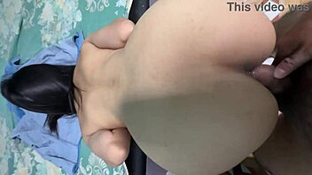 Big Ass Asian Bent Over for Monster Cock Fucking