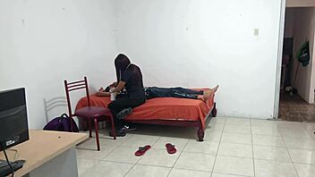 Are you ready for this curvy latina nurse to dance sensually in lingerie at your home as your submissive patient?