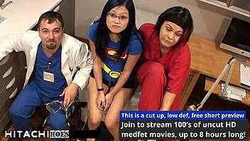 i'm this super heroine getting wild hitachi vibes from nurse amo morbia, leading to intense orgasm shakes