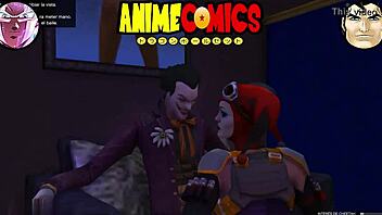 El guasón con Harley Quinn como prostituta 😈