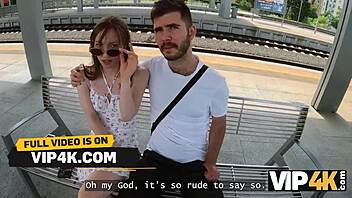 Subtle Sexy Gastarbeiter Sucking For Money In Czech Pickup Scene