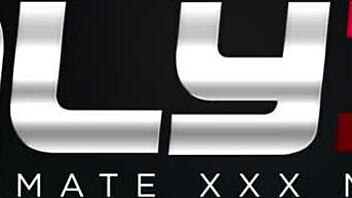 heather pasechnik teases in kitchen with shaved pussy and natural tits before cumshot