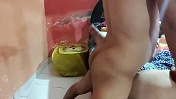 i love riding my indian girlfriend in cowgirl during hot anal sex with friend