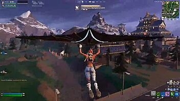 i love playing fortnite with my hot bisexual transgender friend bent over in doggystyle fucking