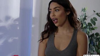 hey small tits brunette teen licks pussy in 69 with milf