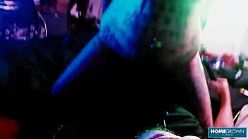 Oh My God, Tattooed Girl Tenshii Tushii Gets Fucked Rough and Dominated in Lingerie!