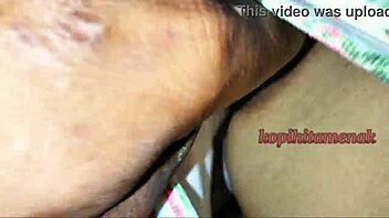 Bokep indo viral, that asian handjob leads to cumshot on small tits