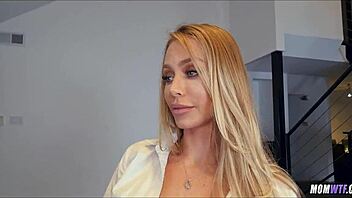 blonde babe reflects on not having experienced intimacy for quite some time now. she shares her thoughts openly.