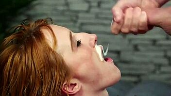 I love when this horny sex kitten takes my jizz load right on her face and swallows every drop.