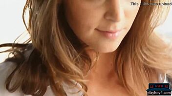 Petite Milf Amber Sym Teases With Big Natural Tits Solo