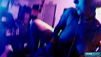 Oh My God, Tattooed Girl Tenshii Tushii Gets Fucked Rough and Dominated in Lingerie!