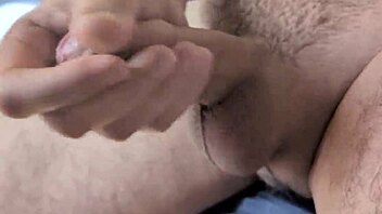 i love waking up in my bedroom bed to stroke my monster cock solo until a massive homemade cumshot explodes