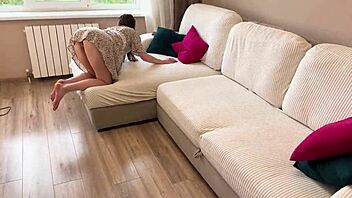 Oh wow, fucked my friend's wife while her husband was out - hot Russian amateur with steamy conversations!