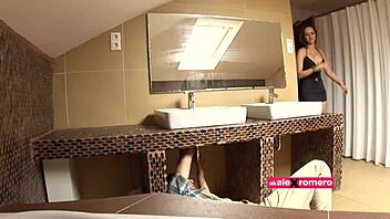 Busty Housewife Sucks And Rides Plumbers Big Cock In Dirty Talk Quickie