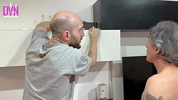 Infiel babe accepts threesome with anal and double penetration to keep her secret