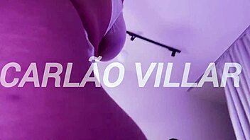 Damn, that black hottie was twerking while I got this sensual blowjob in the live stream