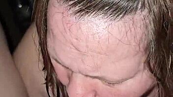 oh man, that blowjob from the hot milf just blew my mind... she knows how to work it with her skilled mouth and teasing tongue