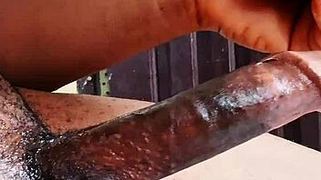 Masturbating Passionately with New Vibrant Toy in Private Room on April 4 2025