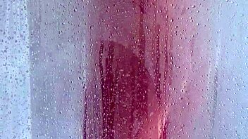 Oh man, I-I can't believe how her butt bounces and those curves shine in this steamy shower vid, totally 18+ only, ya know?