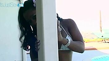 why does this sexy ebony babe crave sucking that huge black cock for a massive facial?