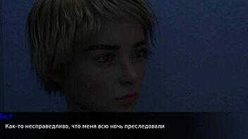 Young exhibitionist flashes tits and pussy outdoors with friends in complete gameplay