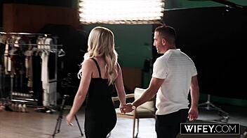 Wifey Curvy Hotwife Andi Avalon Takes Massive BBC While Hubby Watches On