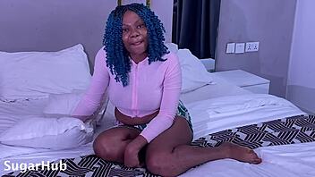 Damn! He fucks me crazy with that monster cock until I squirt everywhere!