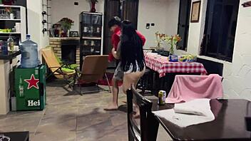 colombian curvy milf fucks husbands best friend a bbc brunette ending in fmm threesome with vaginal creampie antonella jones 🔥