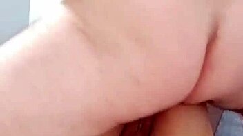 Xxx double cum in the mouth from amazing Latina in homemade action