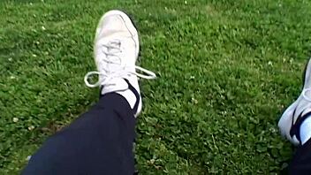 a sweet flexible brunette rides cock in anal pov for huge squirting orgasm