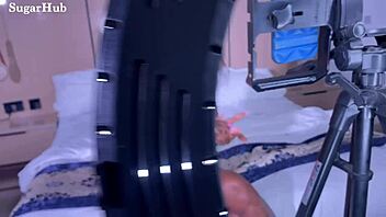 Sexy big ass babe gets fucked hard during her wild live stream session.