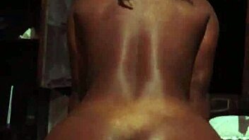 pov ebony teen beauty with big ass bouncing on white big dick in interracial action