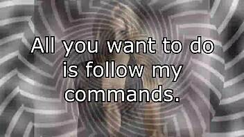 In this session, Mistress Lisa guides a submissive through erotic hypnosis for complete slave submission.