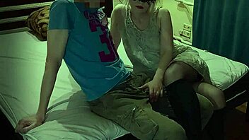 Hot milf lets guy videotape herself