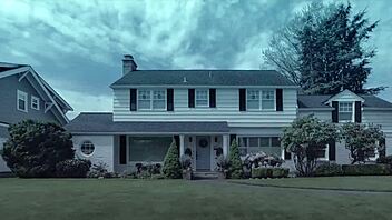 Horny blonde and brunette engage in a wild lesbian threesome with a parasited big cock guy in male bondage, leading to intense creampie action.