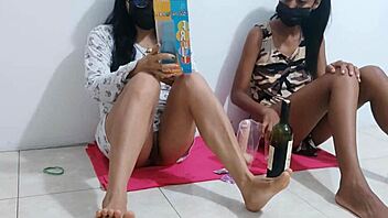 Hey, my stepsister joins me masturbating after her boyfriend ditched her for a more beautiful woman, with that big ass shaking