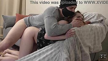 Hey, you thought I was here to rob you? Nah, I came for that tight pussy instead!