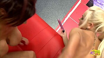 They washed the car in bikinis then enjoyed some playful time together with toys