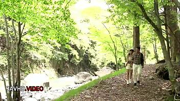 Amateur Asian Delivers Sloppy Outdoor Blowjob And Handjob Leading To Explosive Surprising Cumshot In Jav Style