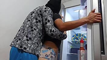 Imagine getting intimate with a curvy Mexican wife in her first kinky homemade session next door.