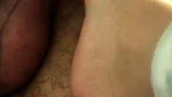 Mexican Latina Gives Footjob With Pretty Feet