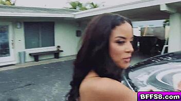 These hot carwash babes are fucking the customer hard now