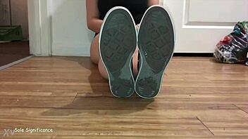 Oh wow, check out our sexy soles, the sorority girls teased while showing off dirty socks and wrinkled feet