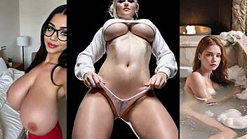 Oiled Beautiful Body Worship With Cumshot Massage