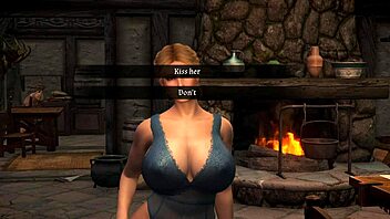 Blonde's big ass and tits in depraved eden play!