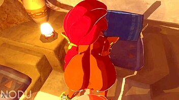 Urbosa Passionately Sucking And Fucking With Intense Desire