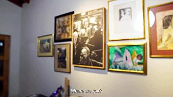 hey best friends mariana martix and daniela andrea just got back from a trip and now they're teasing each other in the living room kissing and touching until they moan? want to see them lick those wet pussies together?