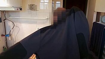 Hey, check out this sexy mature wife getting it on with the repairman while her husband naps